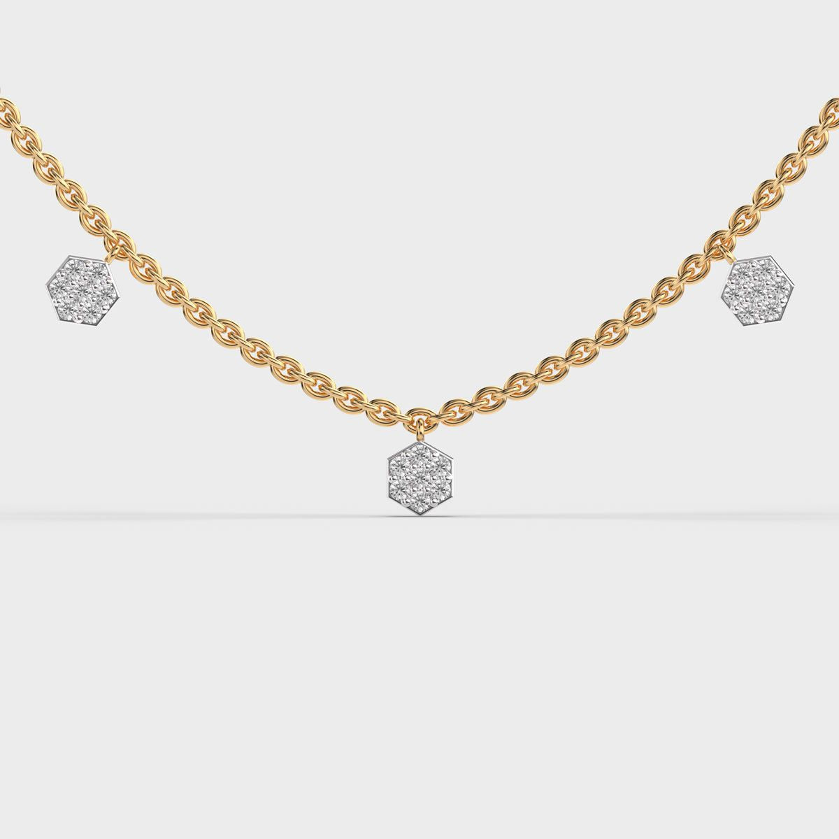 Tears Of The Moon Diamond Necklace