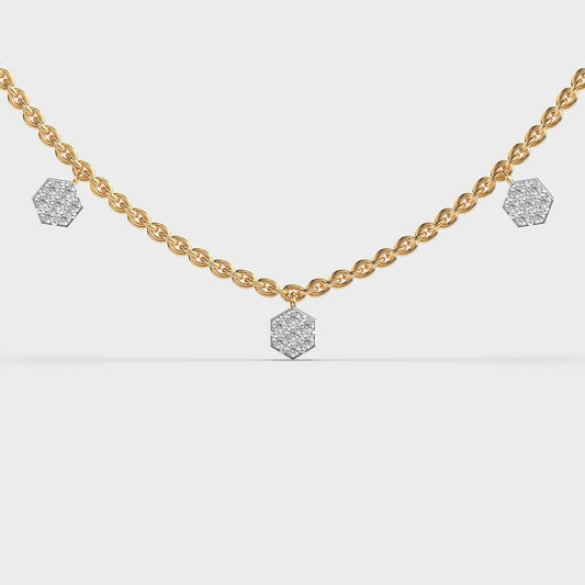Tears Of The Moon Diamond Necklace