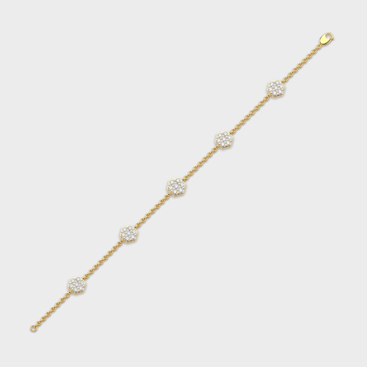 Soft Radiance Diamond Bracelet