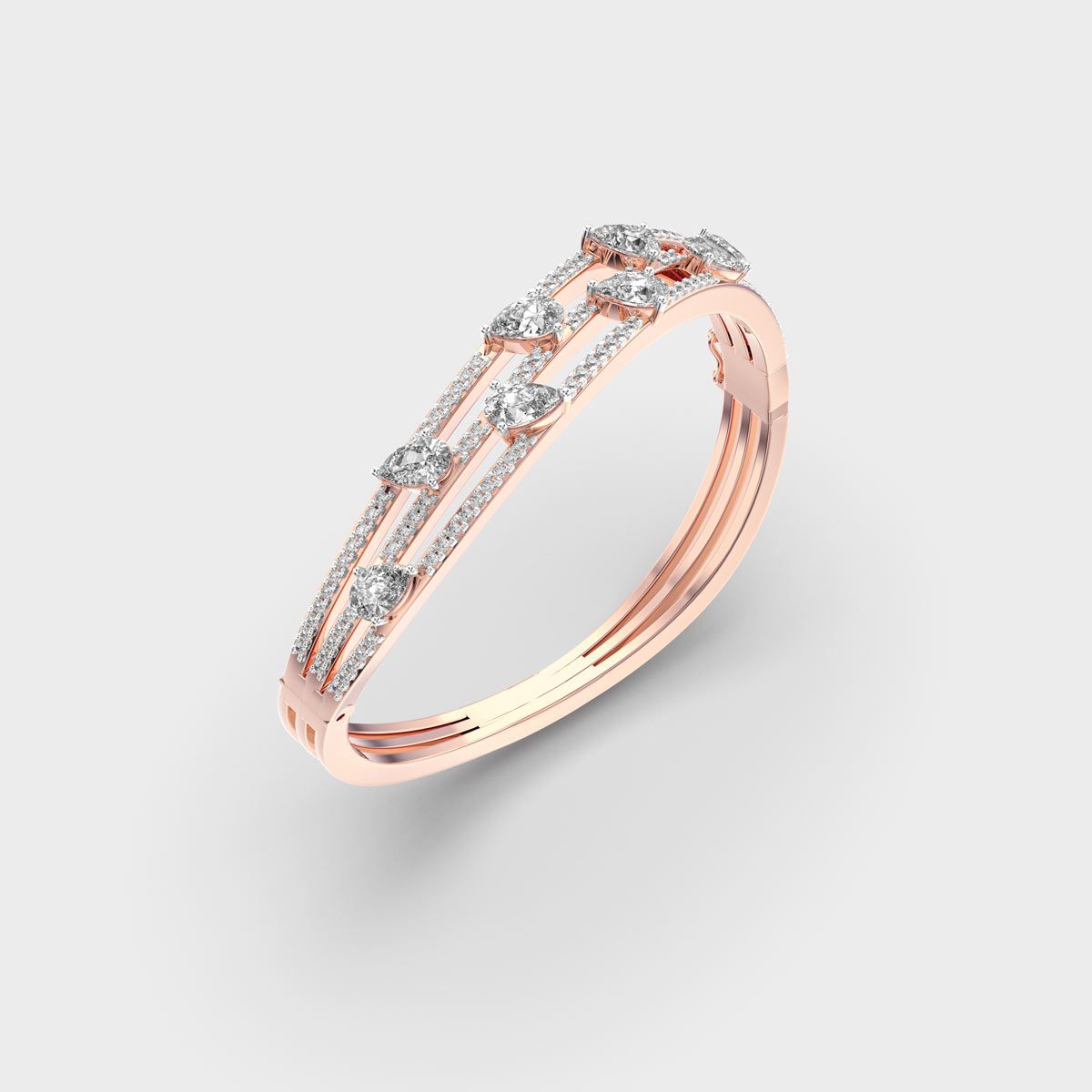 Aphrodites Weapon Diamond Cluster Bracelet