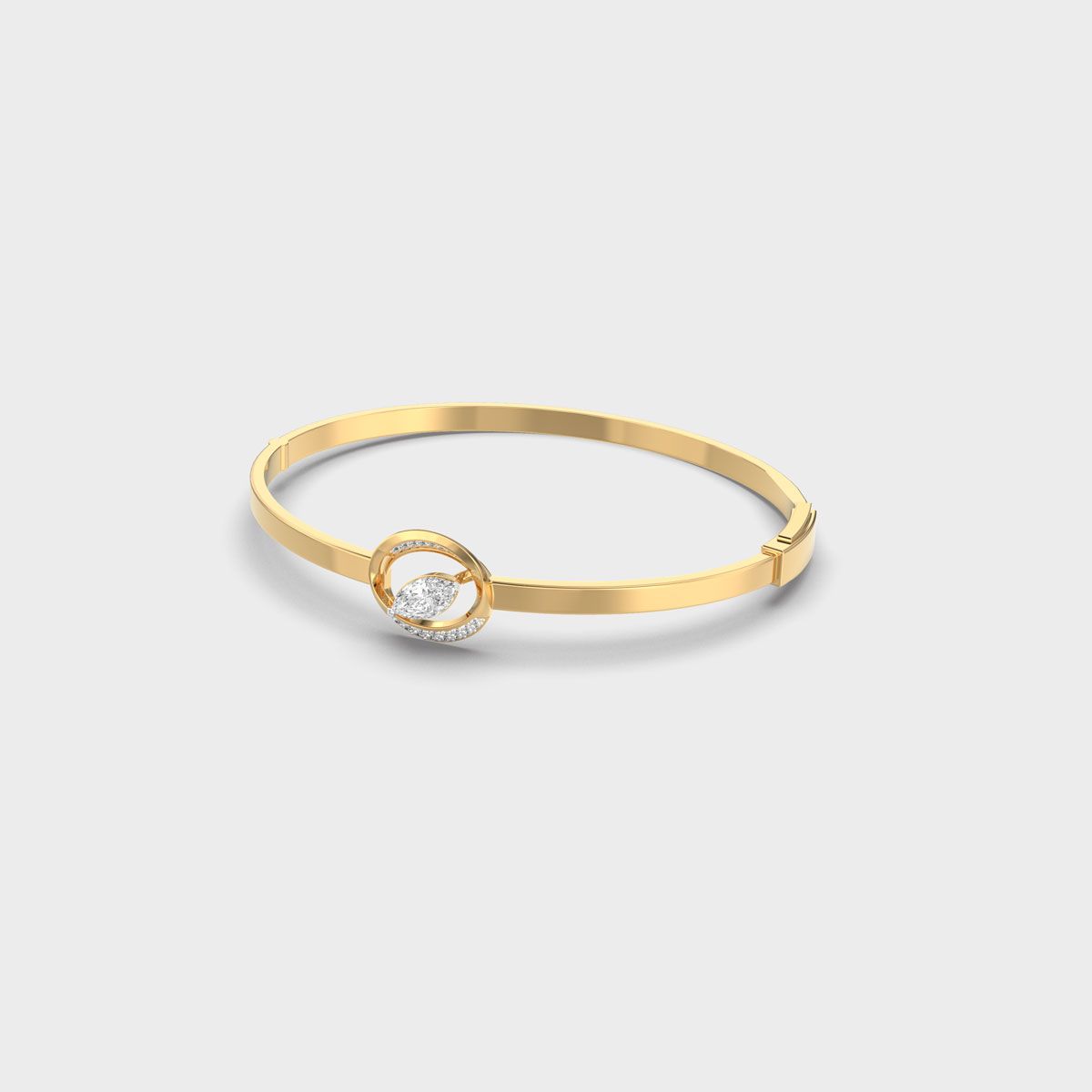 Framed Marquise Diamond Bracelet
