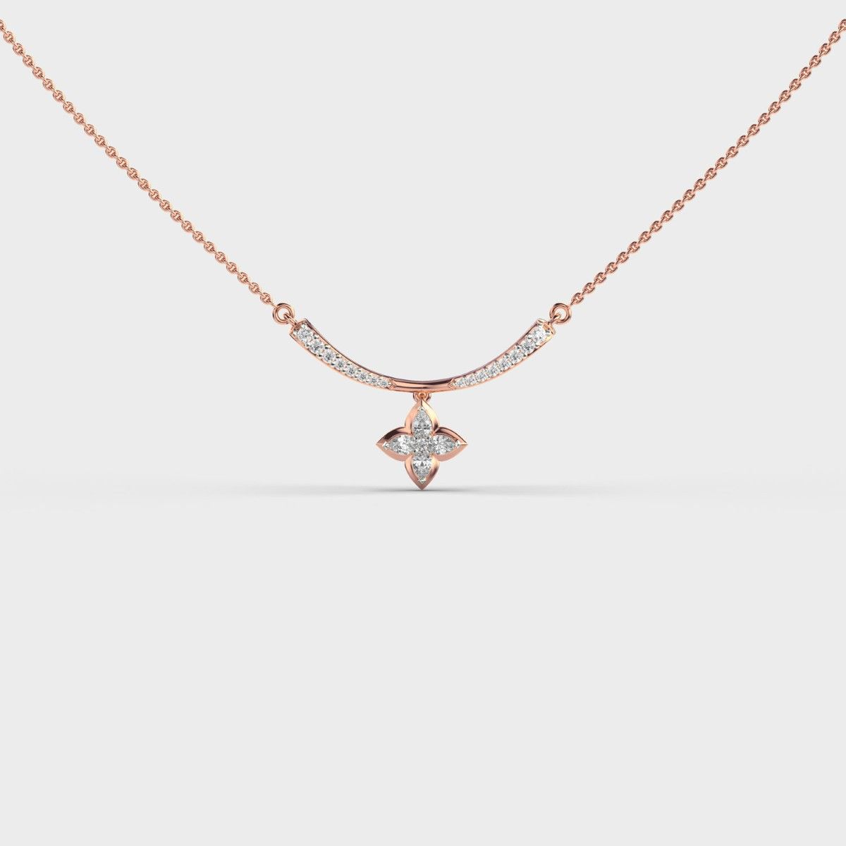 Dazzling Navira Diamond Necklace