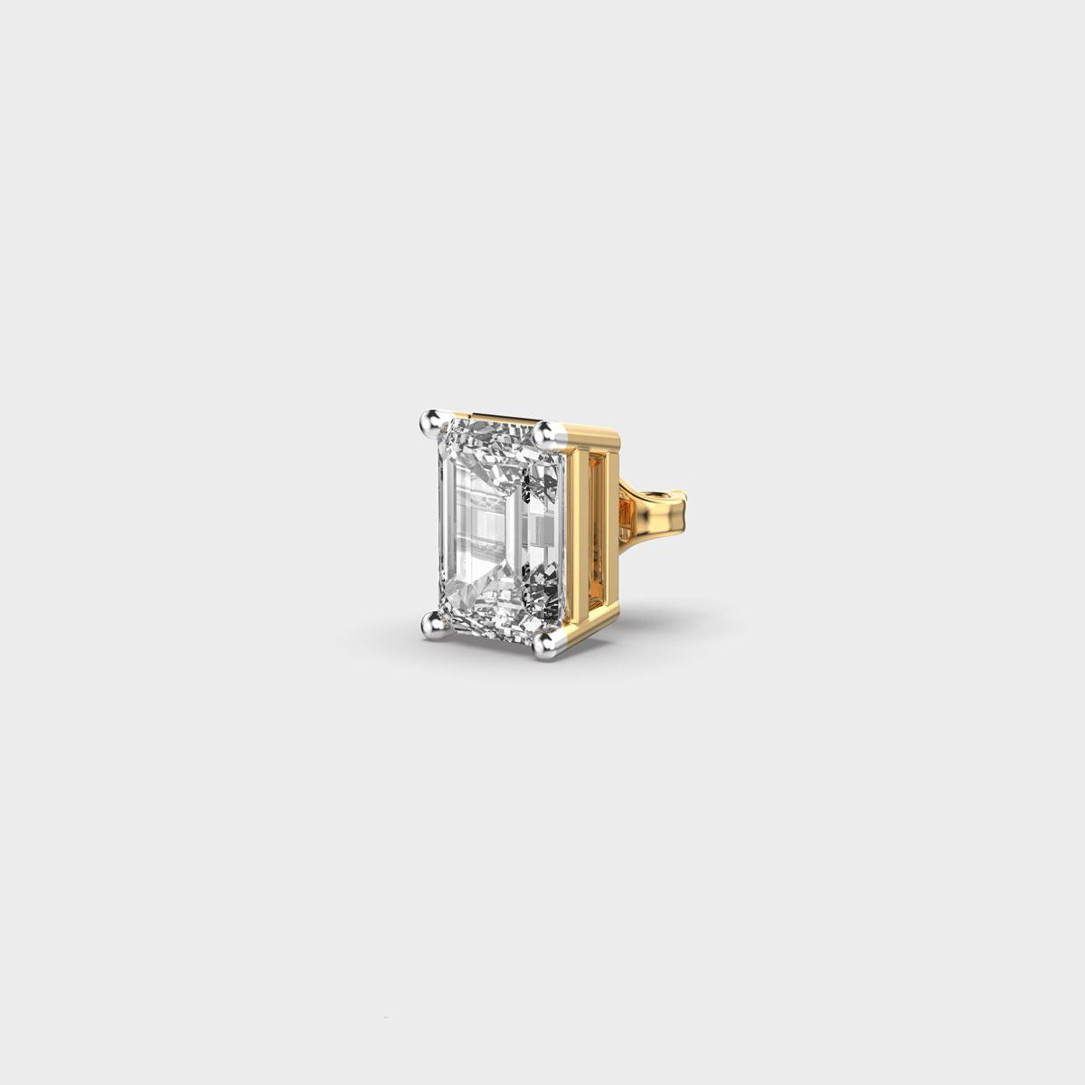 Emerald Luxe Diamond Stud