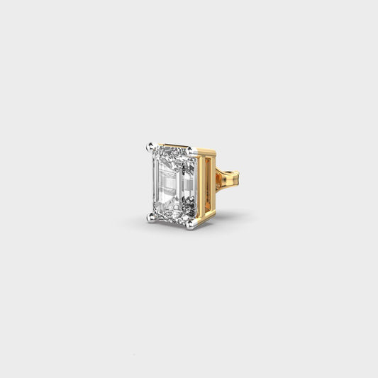 Emerald Luxe Diamond Stud