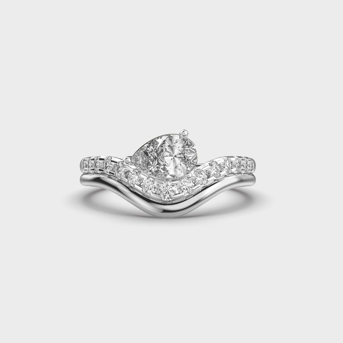 Modern Solitaire Vanki Diamond Ring - View 7