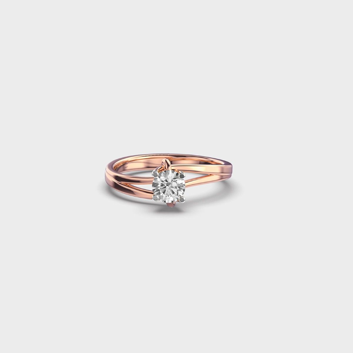 Casey Round Diamond Ring - View 6