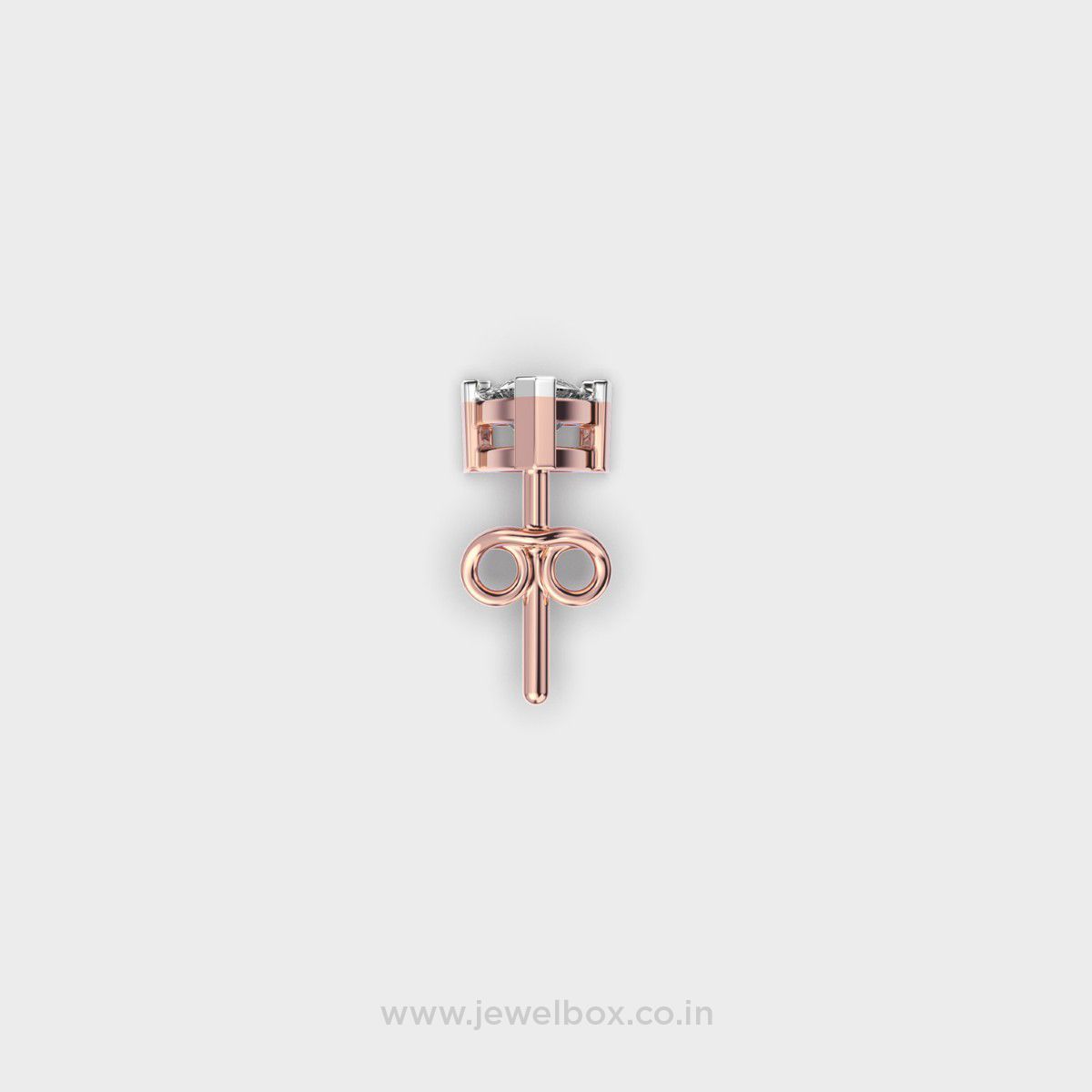 Elite Trillion Diamond Studs for Men