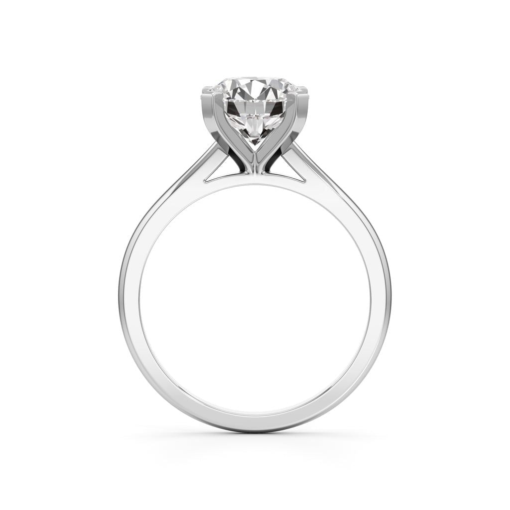 Solurelle 2Ct Round Cut Solitaire Ring