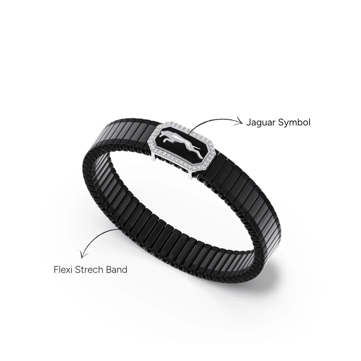 Apex Panther Diamond Men's Bracelet