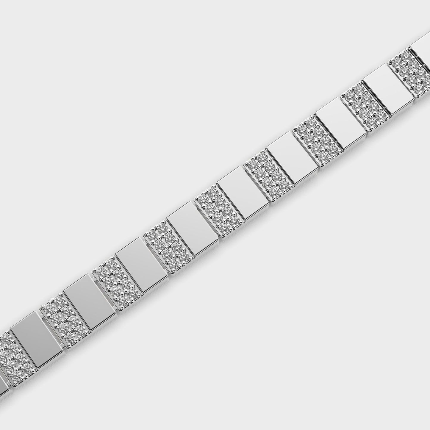 Men's Timeless Charm Diamond  Bracelet