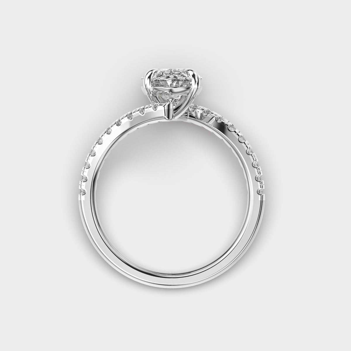 Love In Paris Diamond Ring - View 10