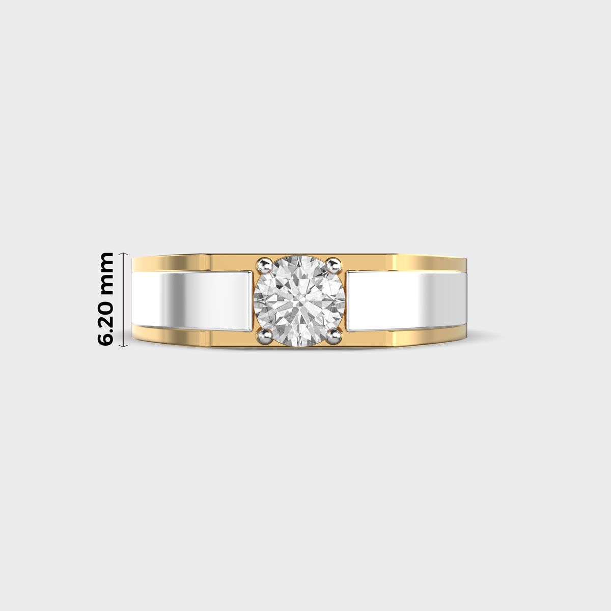 King's Honour Diamond Band Ring - View 5