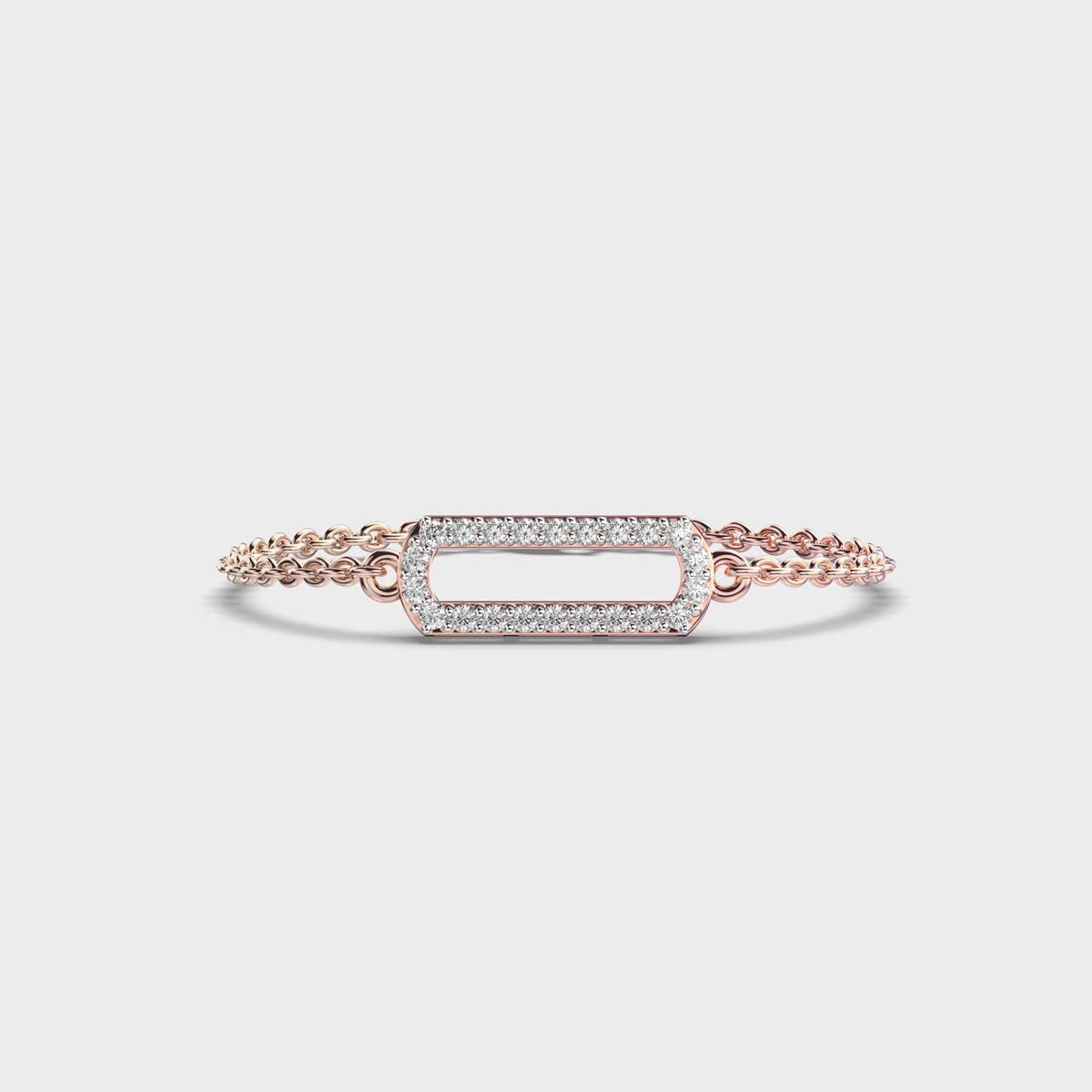 Delicate Diamond Chain Bracelet