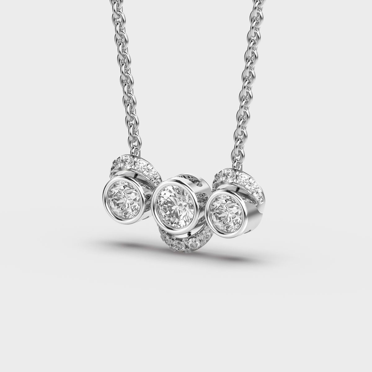 Heaven of Stars Diamond Necklace