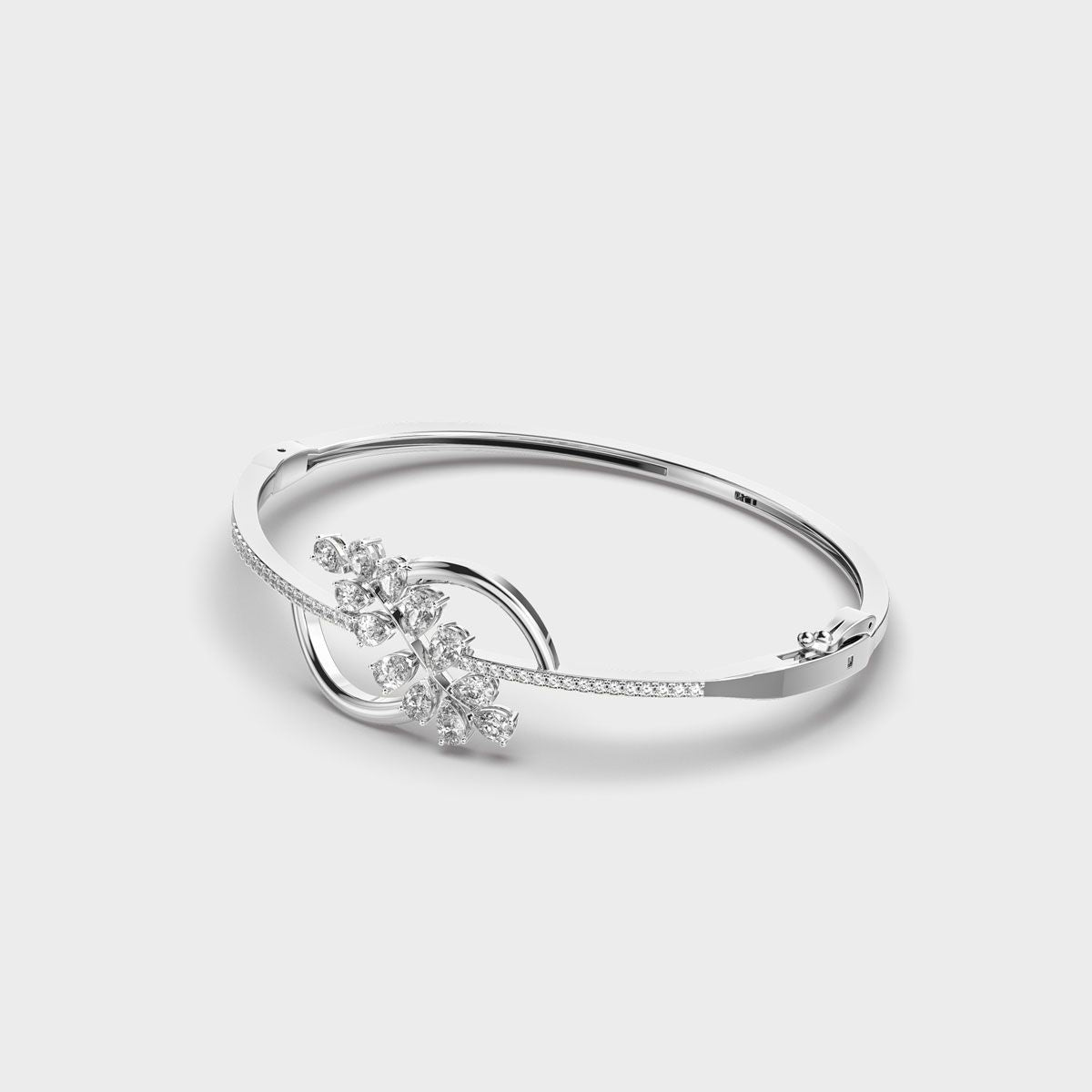 Peony Poise Diamond Bracelet