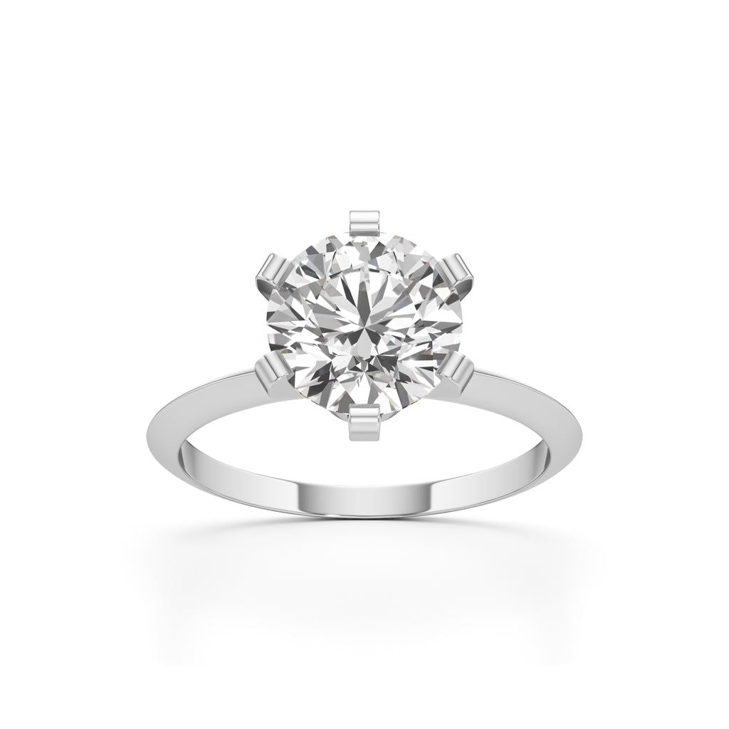 The Sovereign Solitaire Diamond Ring
