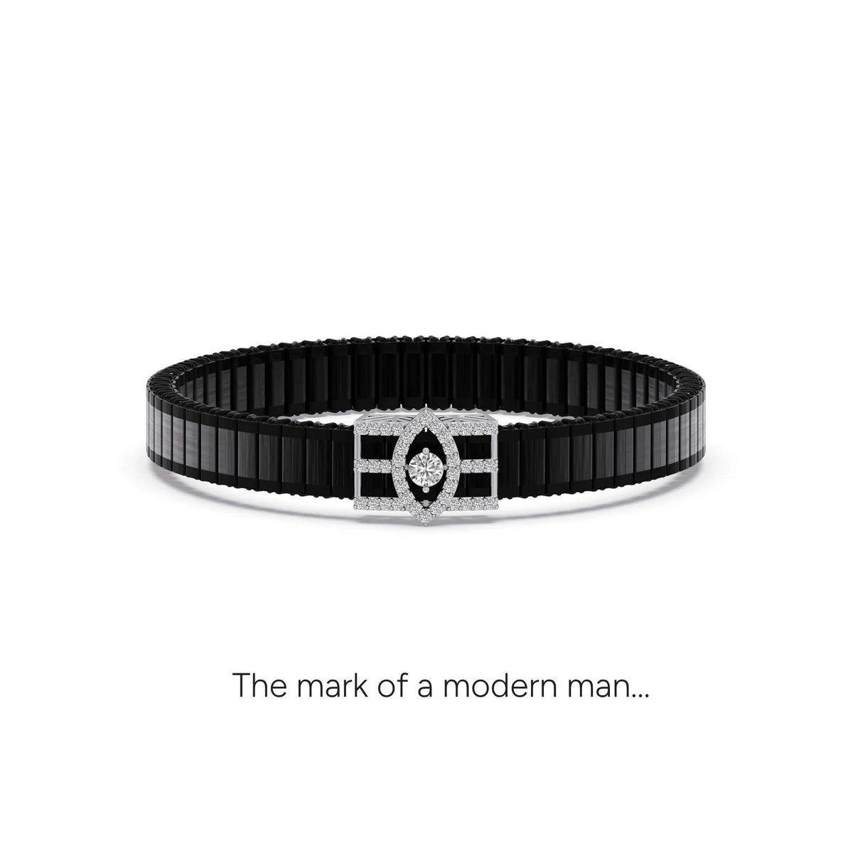 Trinetra Diamond Men's Bracelet