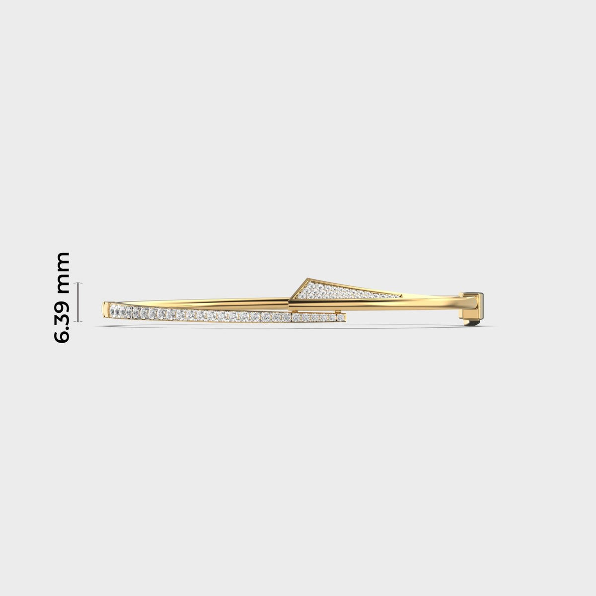 Mermaid Fin Diamond Bracelet