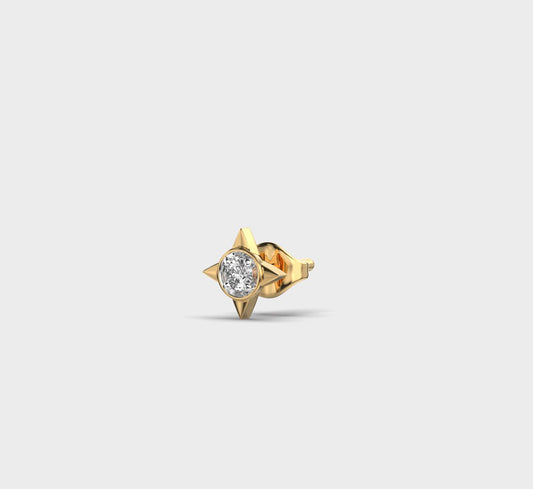 Titan Eye Diamond Stud