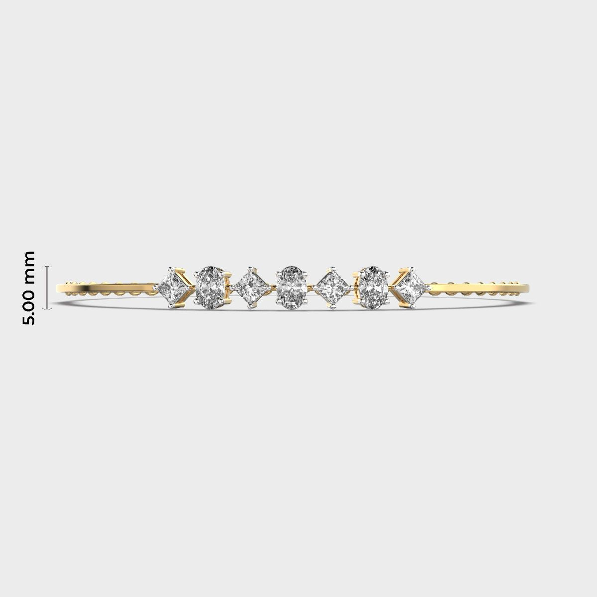 Geometric Appeal Diamond Bracelet