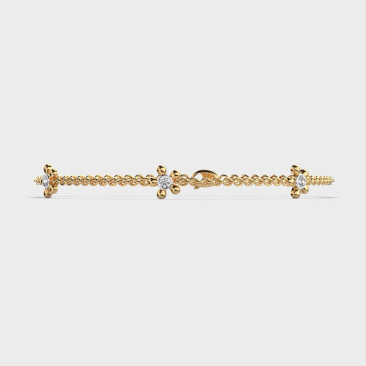 Delicate Bejeweled Bracelet