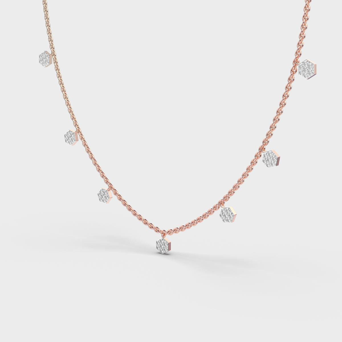 Tears Of The Moon Diamond Necklace