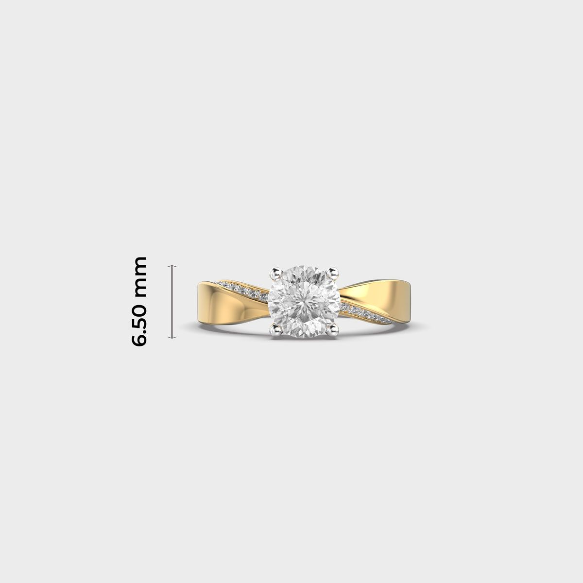 Zen Bloom Padma Cut Diamond Ring - View 5
