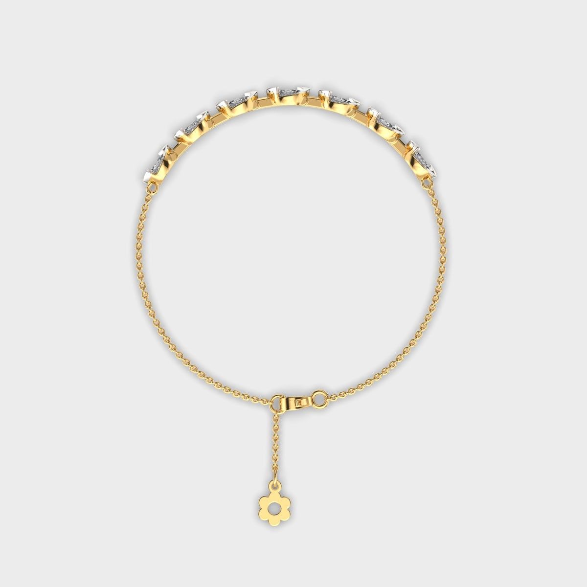 Graceful Light Diamond Bracelet