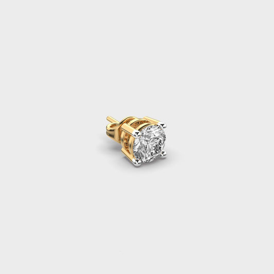 Aurora Round Diamond Studs