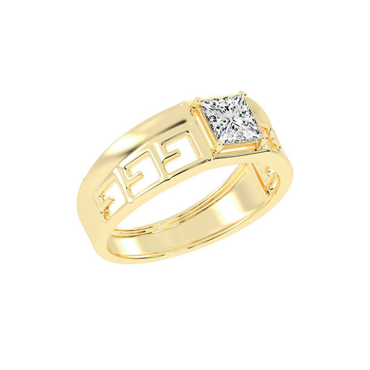1.00Ct Princess Shape Solitaire