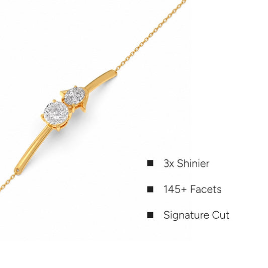 Portuguese Oval Pair Chain Bracelet