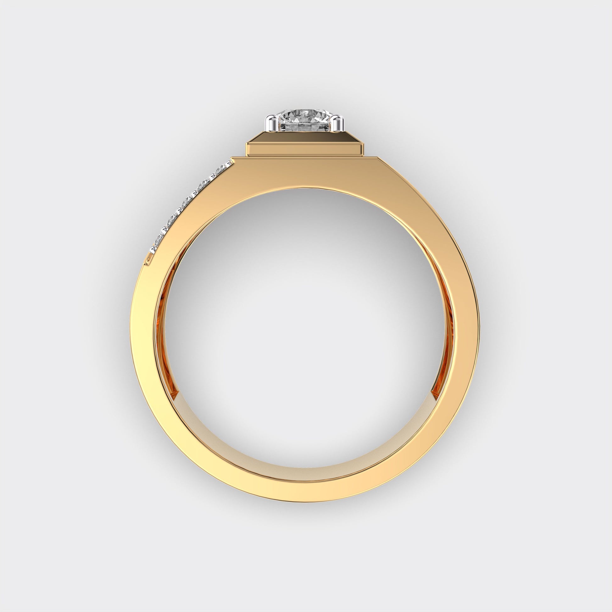 Sync Point Diamond Ring - View 13