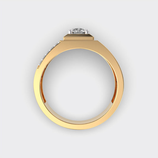 Sync Point Diamond Ring - View 13