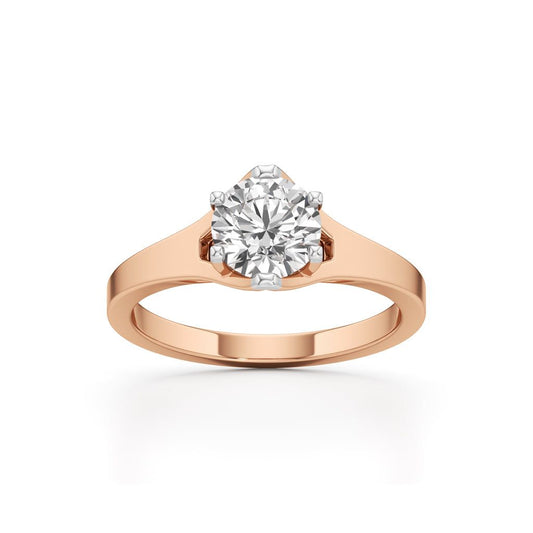 Celestia Solitaire Grace Ring