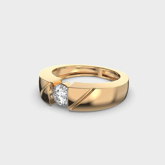 Shining Armour Diamond Band Ring For Men - View 13