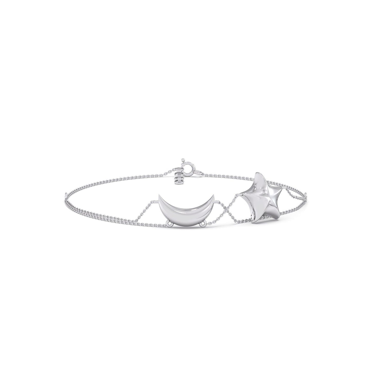 Midnight Celestial Plain Gold Bracelet