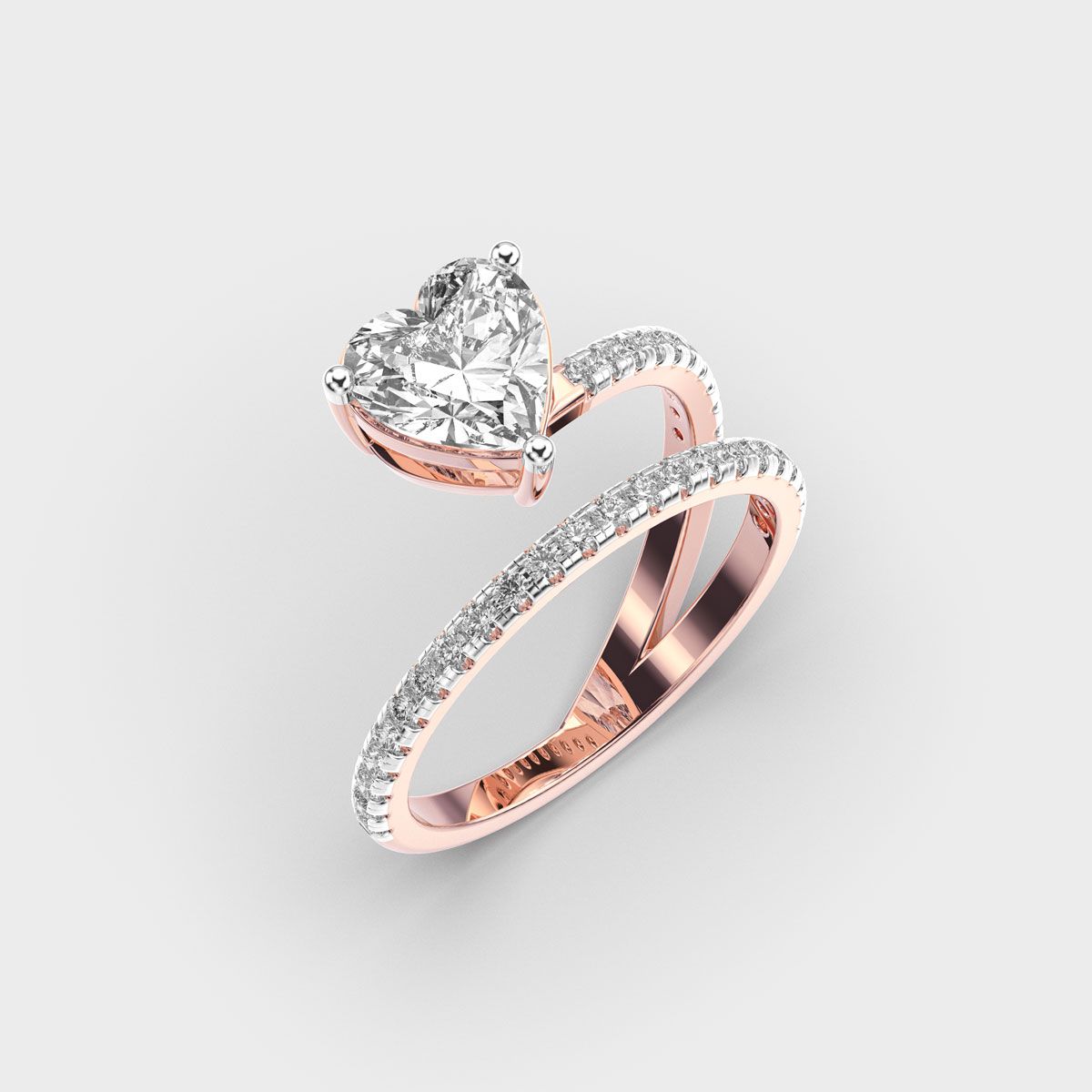 My Dazzling Sweetheart Diamond Ring - View 8