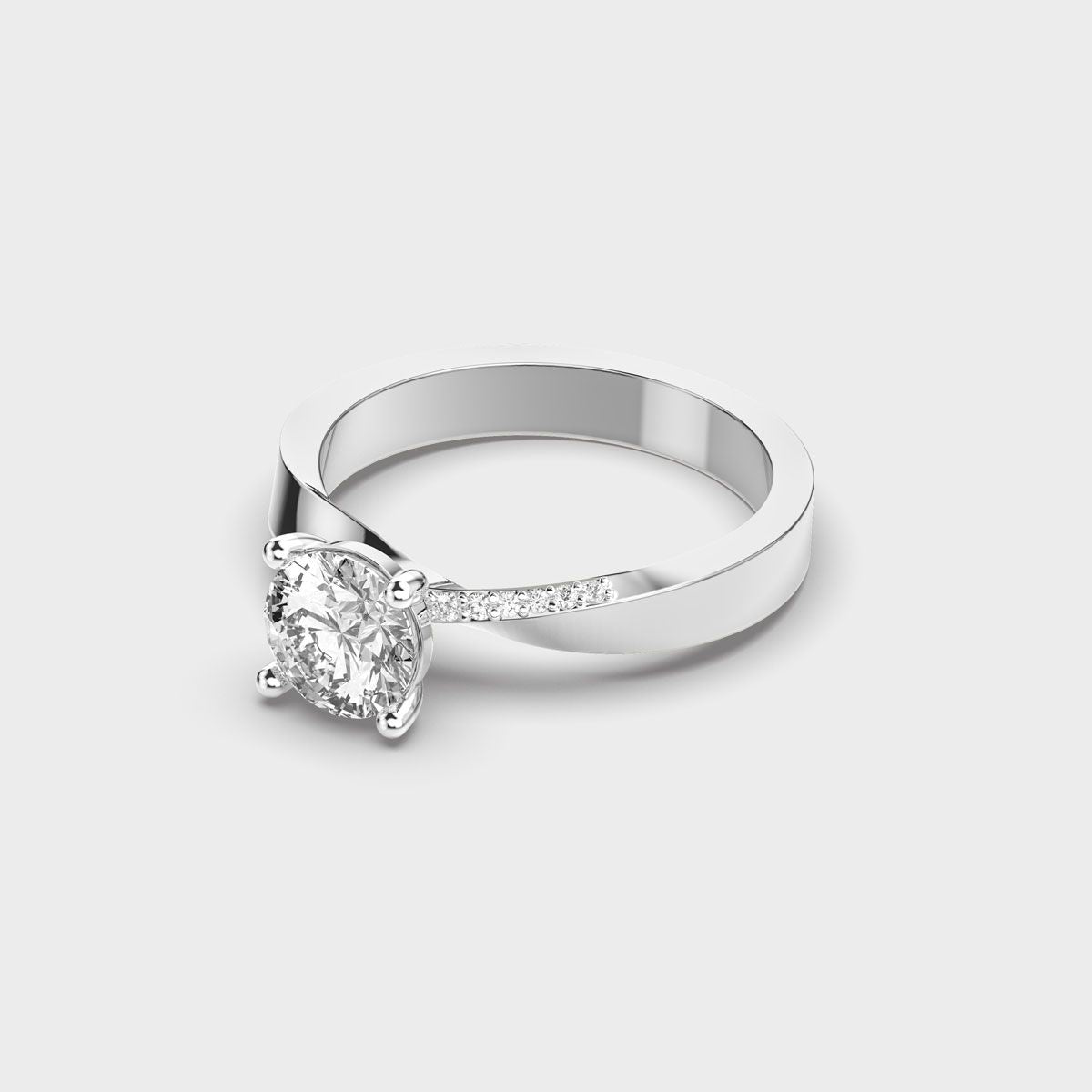 Romance Keepsake Couple Diamond Ring - View 12