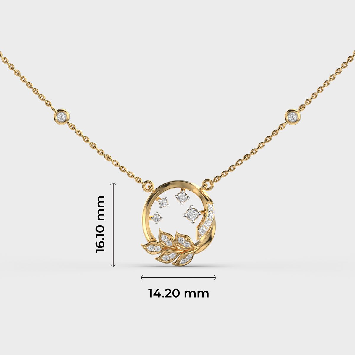 Basket of Blooms Diamond Necklace