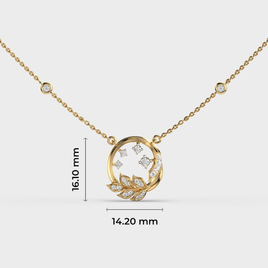Basket of Blooms Diamond Necklace