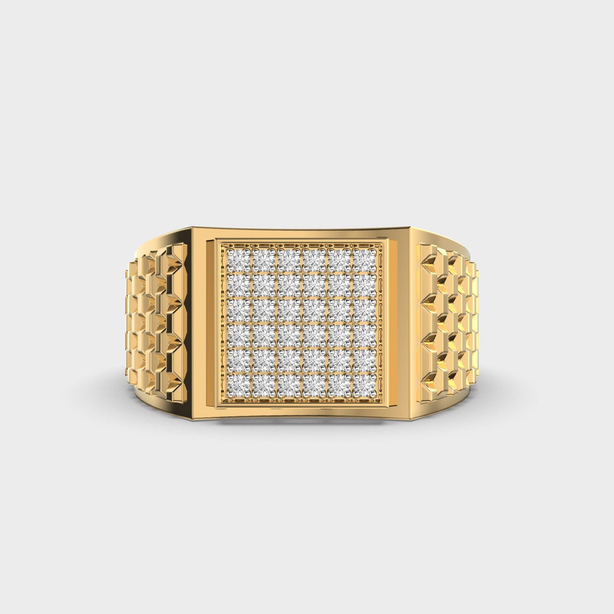Crowned Hero Diamond Ring For Men - View 10
