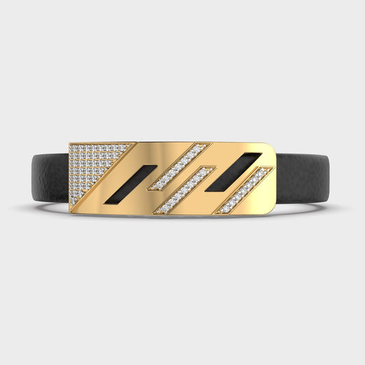 Black Beauty Diamond Bracelet For Men