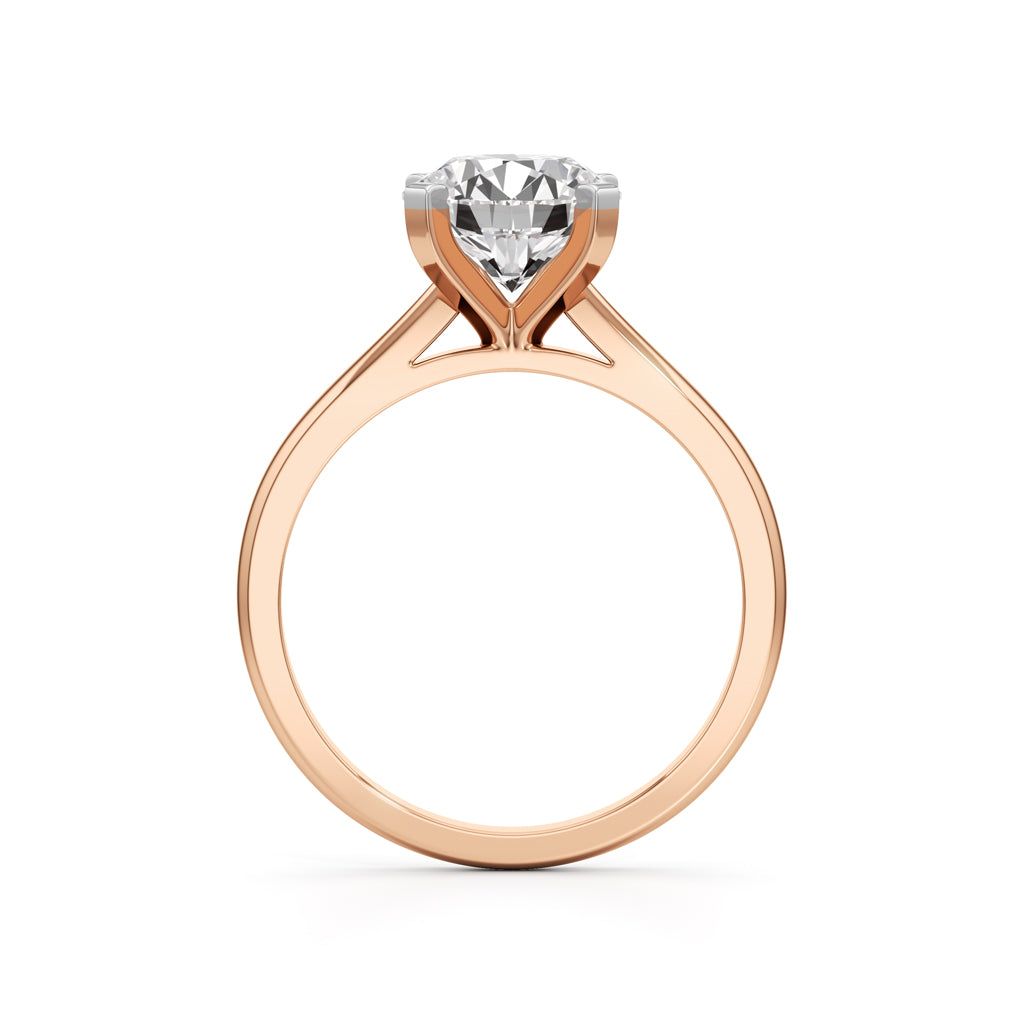 Solurelle 2Ct Round Cut Solitaire Ring