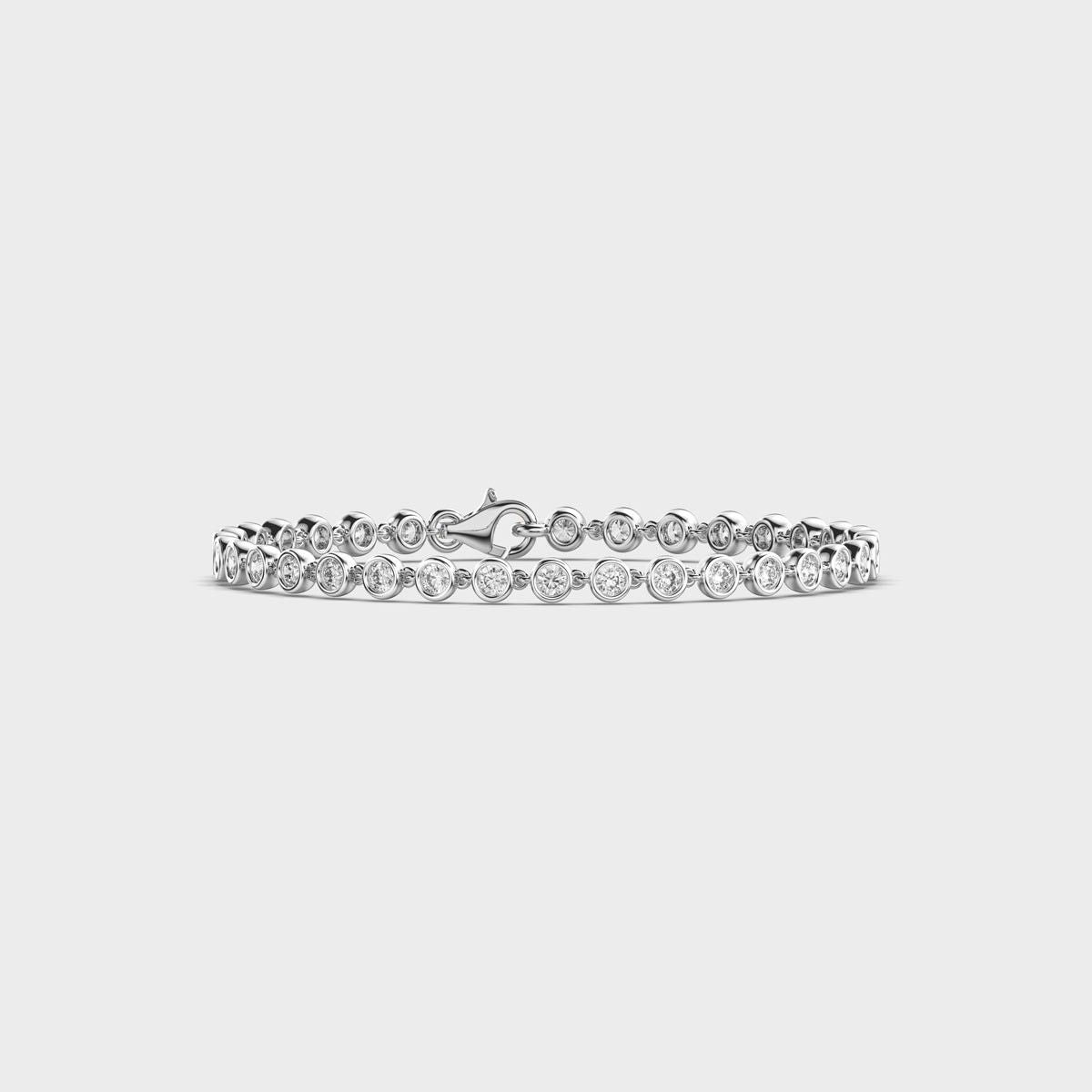 Delicate Round Diamond Bracelet
