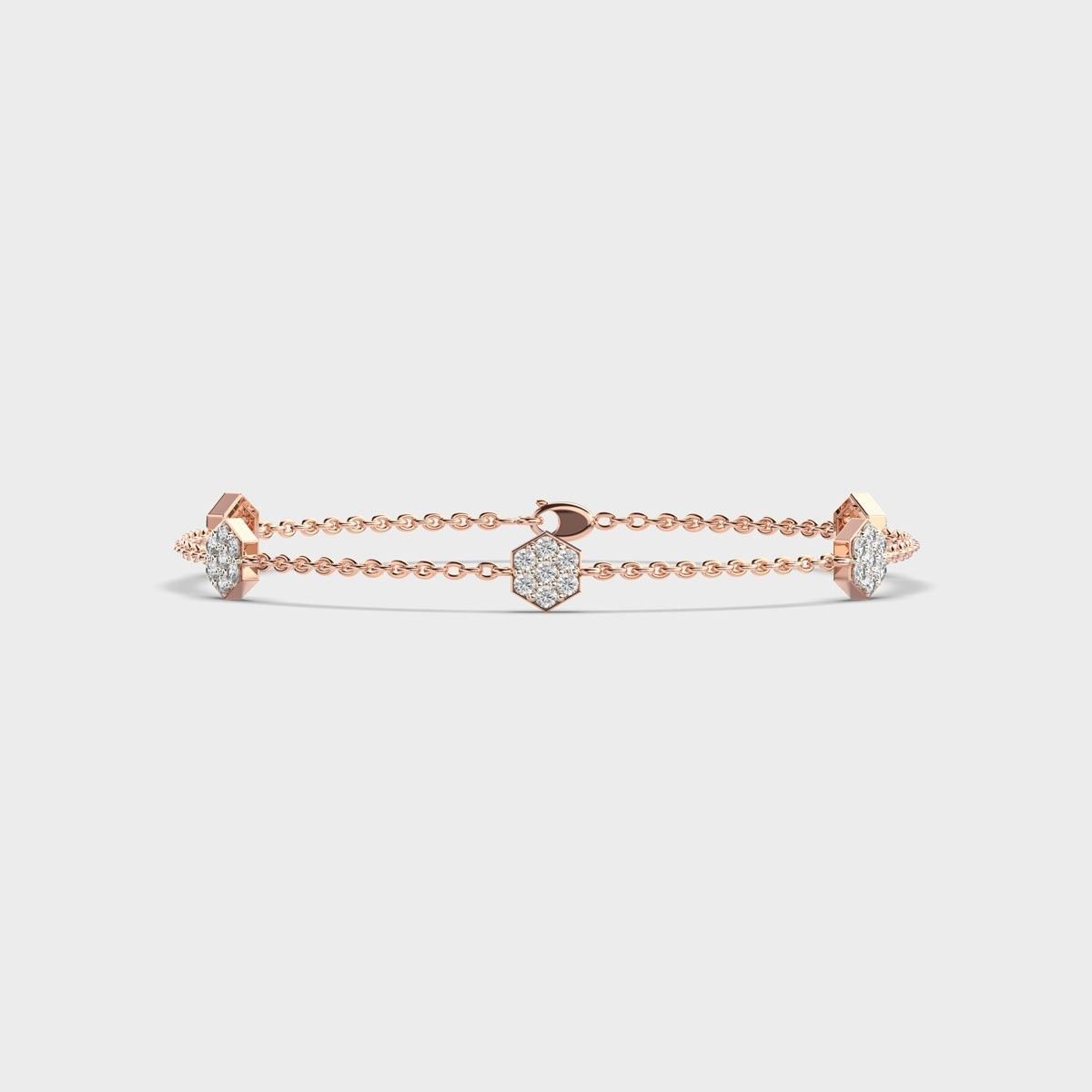 Soft Radiance Diamond Bracelet