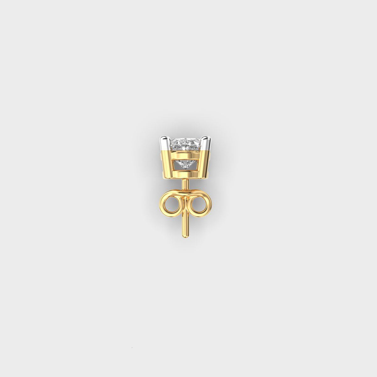 Noble Diamond Oval Stud for Men