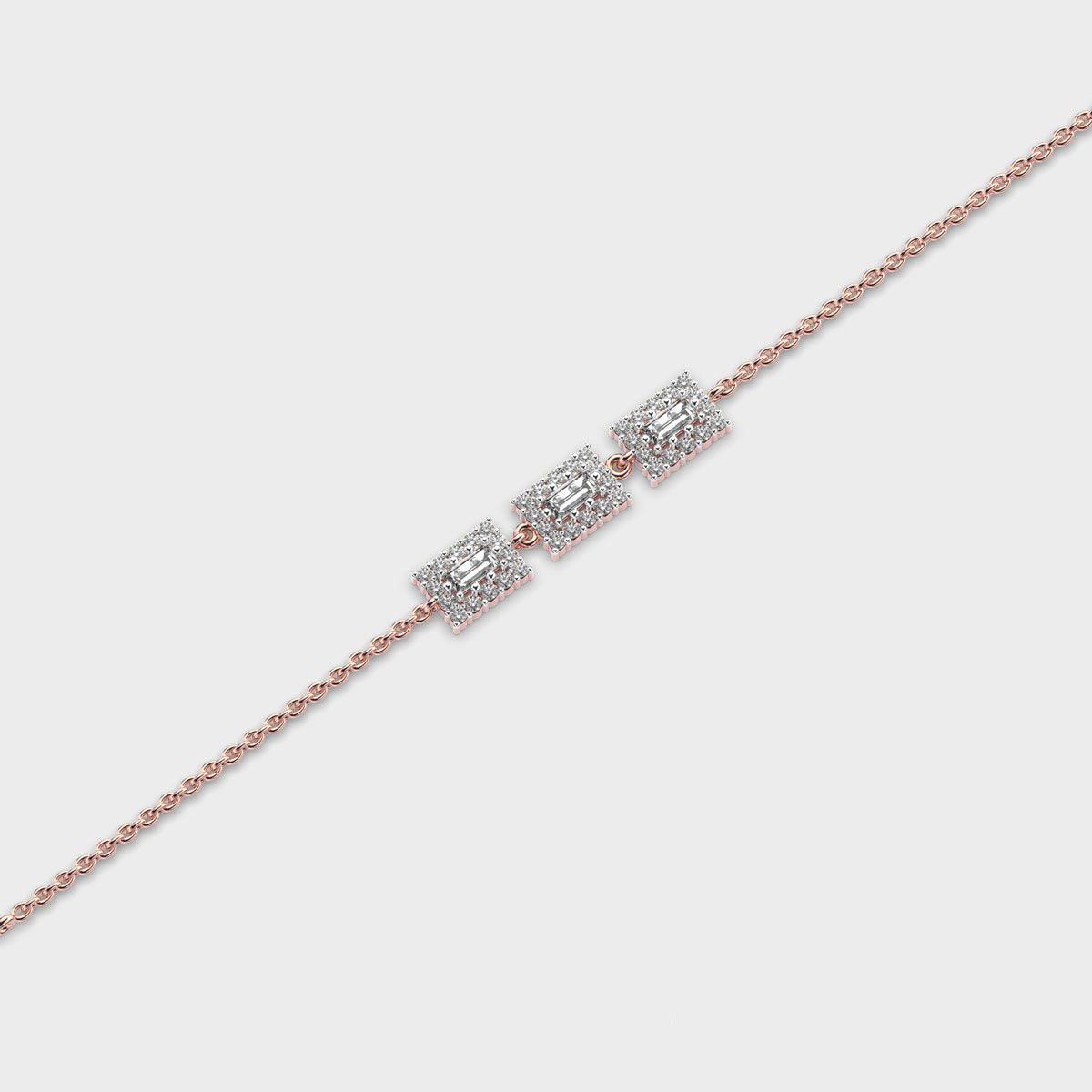 Sovereign Beam Diamond Bracelet
