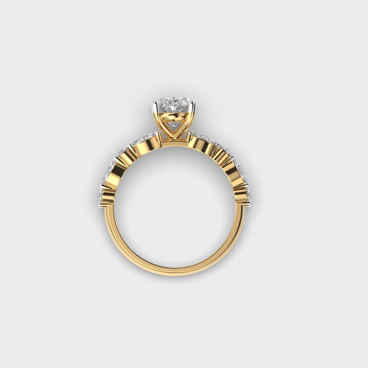 Promise Of Love Diamond Ring - View 4