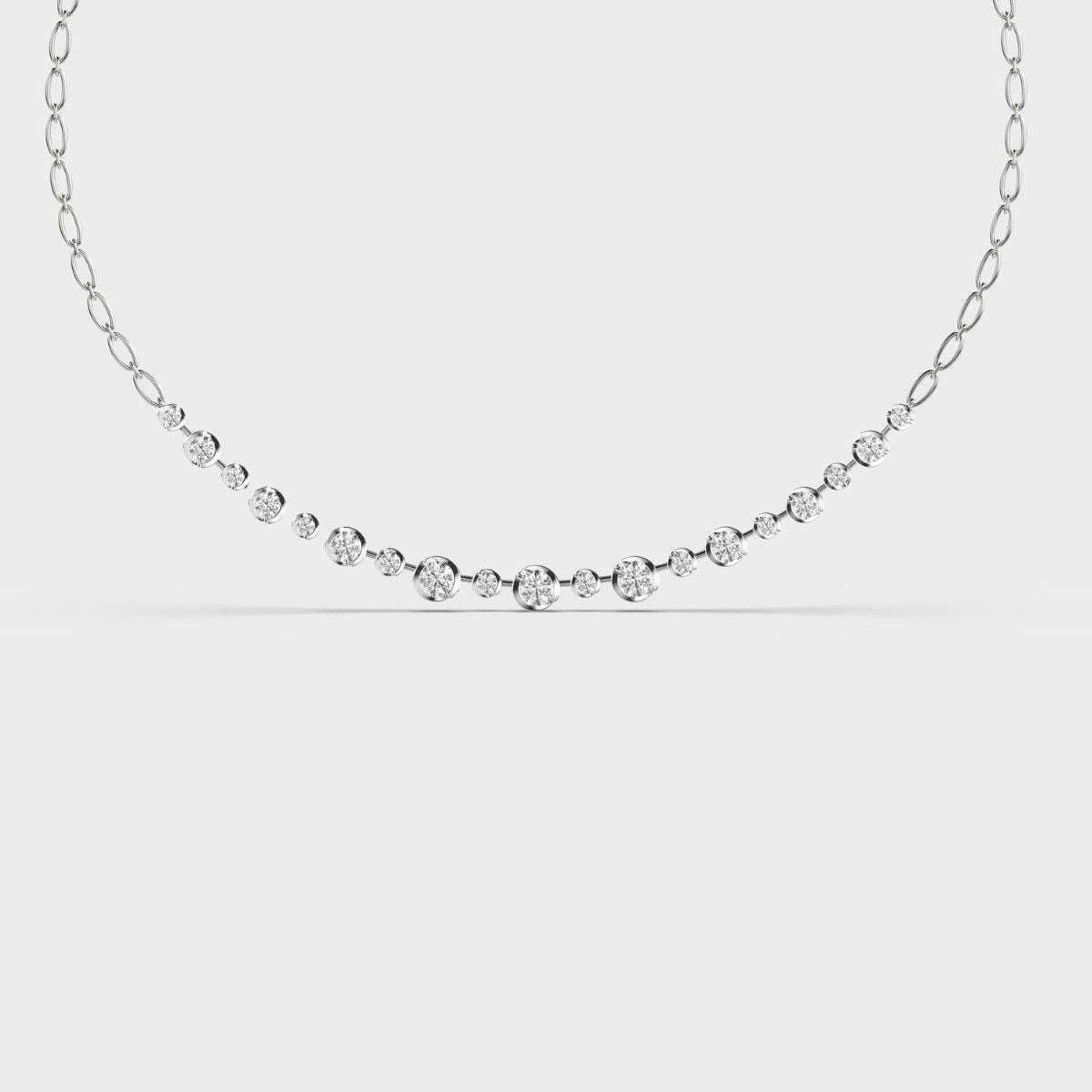 Anne of Grace Diamond Necklace