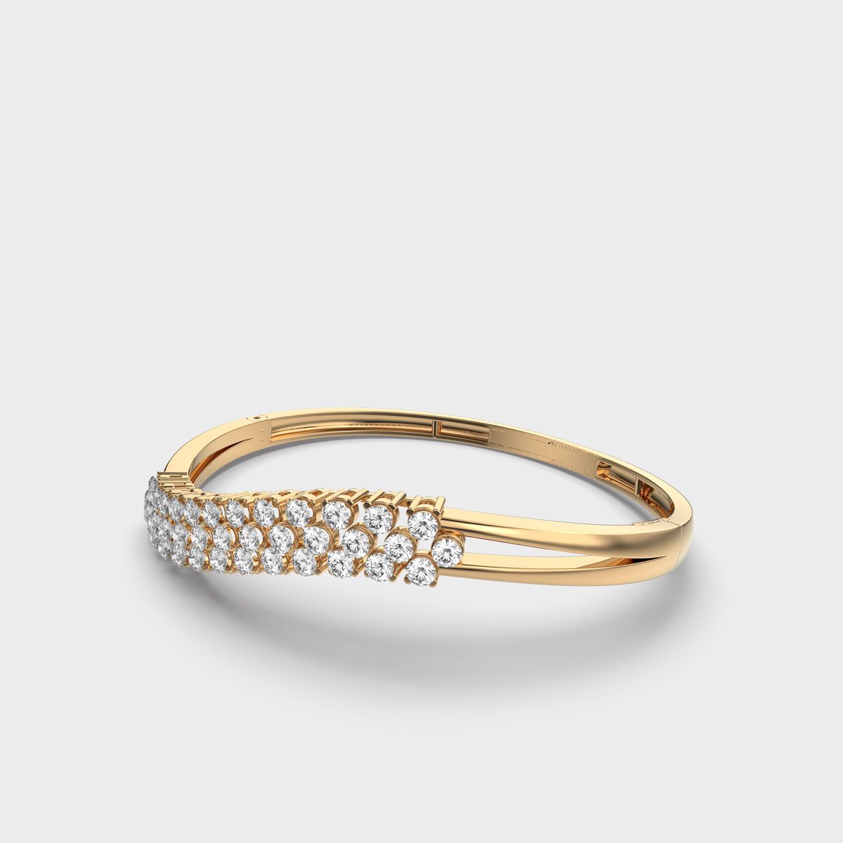 Wave of Infinity Diamond Bracelet
